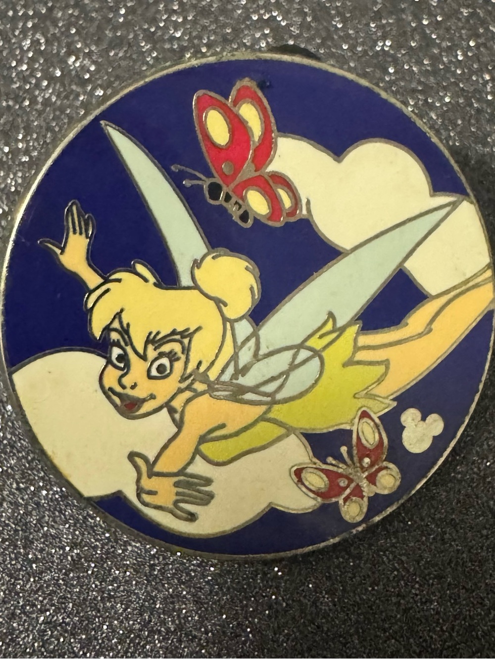 Disney Gold Cast Lanyard Series Pin Backing